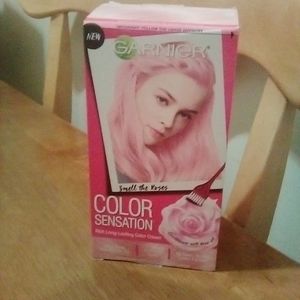New GARNIER Smell the Roses (Pink) Hair Dye NIB